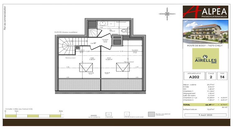 Ma-Cabane - Neuf Appartement CHILLY, 66 m²