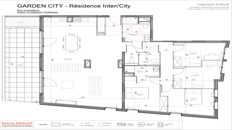 Ma-Cabane - Neuf Appartement Clermont-Ferrand, 132 m²