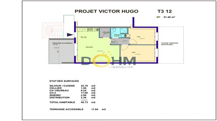 Ma-Cabane - Neuf Appartement Cognin, 49 m²