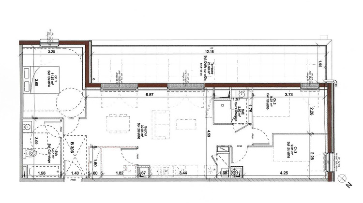 Ma-Cabane - Neuf Appartement COURSEULLES-SUR-MER, 71 m²