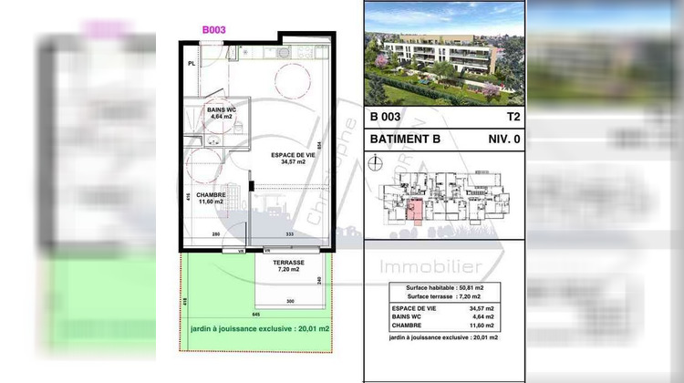Ma-Cabane - Neuf Appartement CRAPONNE, 50 m²
