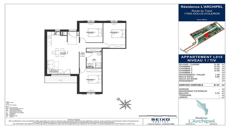 Ma-Cabane - Neuf Appartement DOLUS-D'OLERON, 81 m²