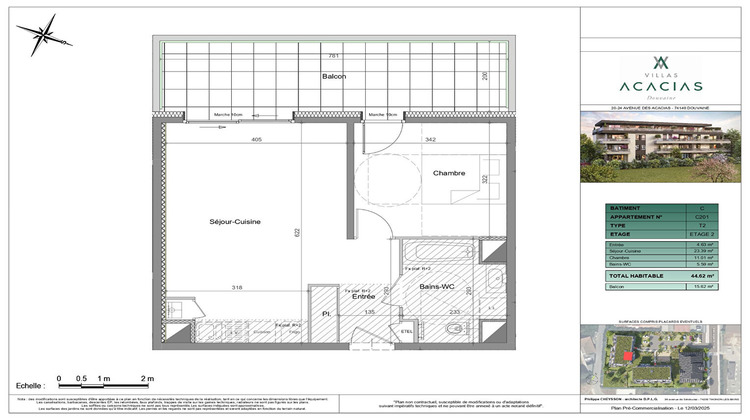 Ma-Cabane - Neuf Appartement DOUVAINE, 44 m²