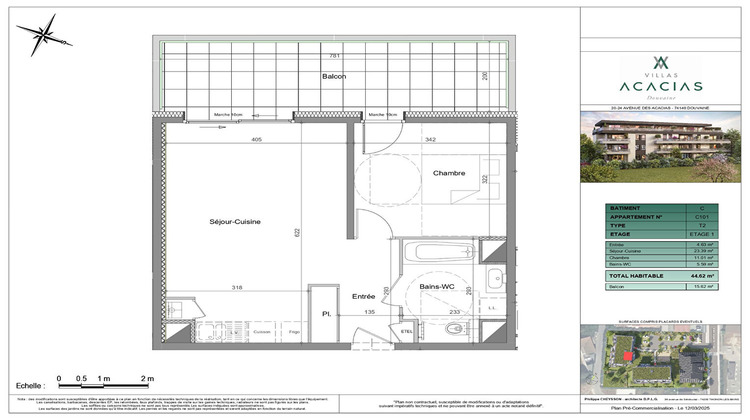 Ma-Cabane - Neuf Appartement DOUVAINE, 44 m²