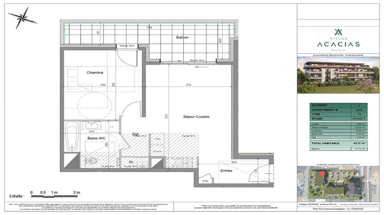 Ma-Cabane - Neuf Appartement DOUVAINE, 45 m²