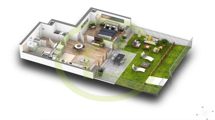 Ma-Cabane - Neuf Appartement ENGHIEN LES BAINS, 44 m²