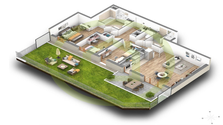 Ma-Cabane - Neuf Appartement ENGHIEN LES BAINS, 86 m²