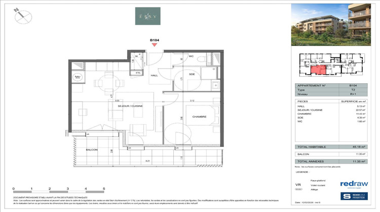 Ma-Cabane - Neuf Appartement EPAGNY, 45 m²