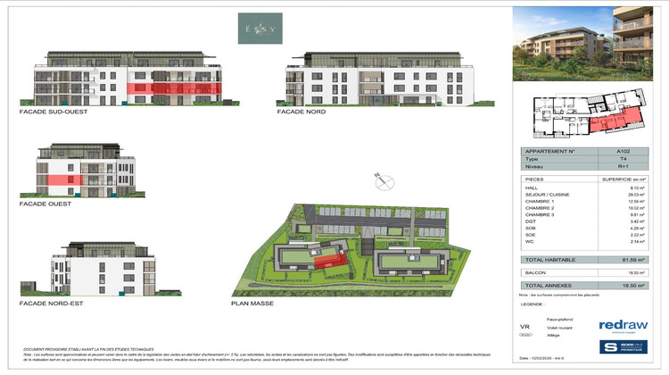 Ma-Cabane - Neuf Appartement EPAGNY, 81 m²