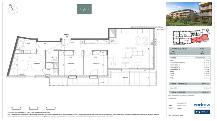 Ma-Cabane - Neuf Appartement EPAGNY, 81 m²