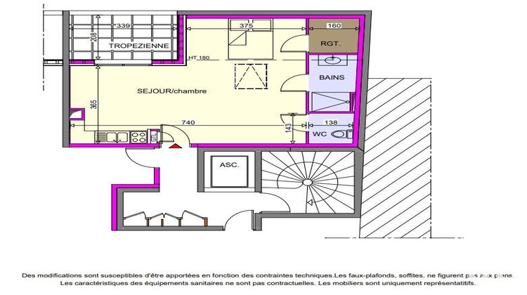 Ma-Cabane - Neuf Appartement Feurs, 33 m²