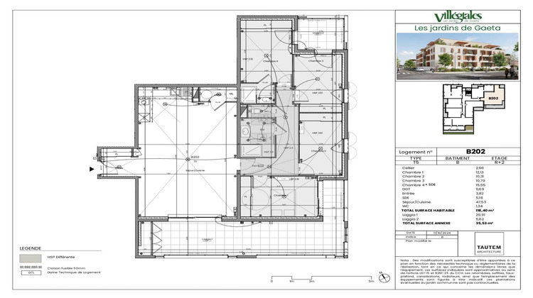 Ma-Cabane - Neuf Appartement FRONTIGNAN, 118 m²