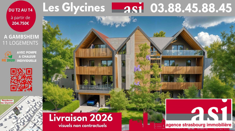 Ma-Cabane - Neuf Appartement Gambsheim, 49 m²