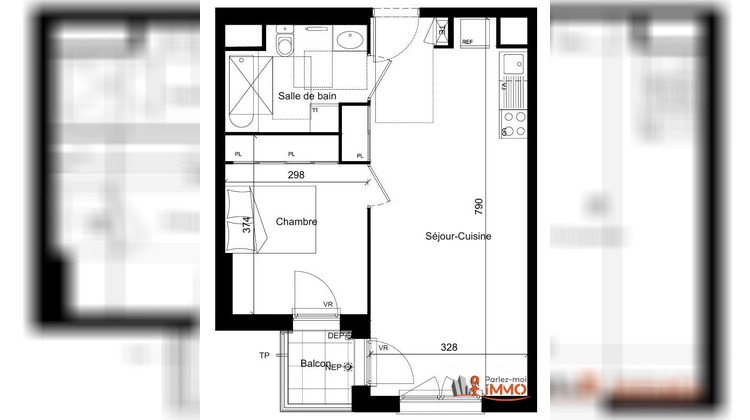 Ma-Cabane - Neuf Appartement Givors, 42 m²