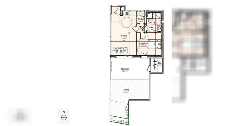 Ma-Cabane - Neuf Appartement Givrand, 44 m²