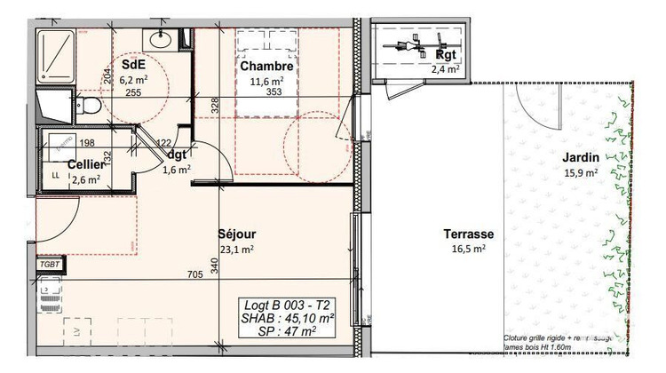 Ma-Cabane - Neuf Appartement Givrand, 44 m²