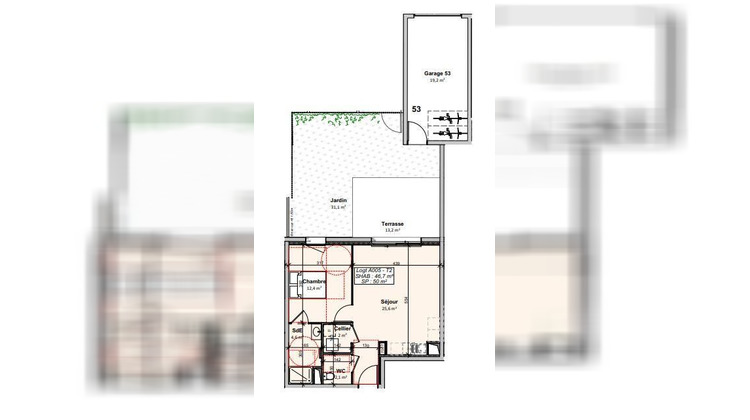Ma-Cabane - Neuf Appartement Givrand, 47 m²