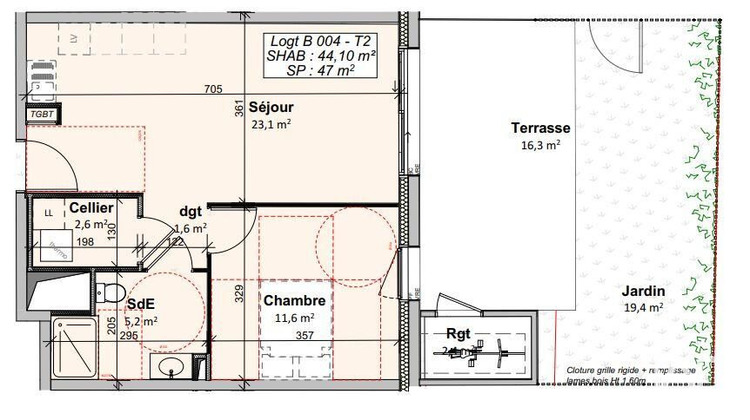 Ma-Cabane - Neuf Appartement Givrand, 44 m²