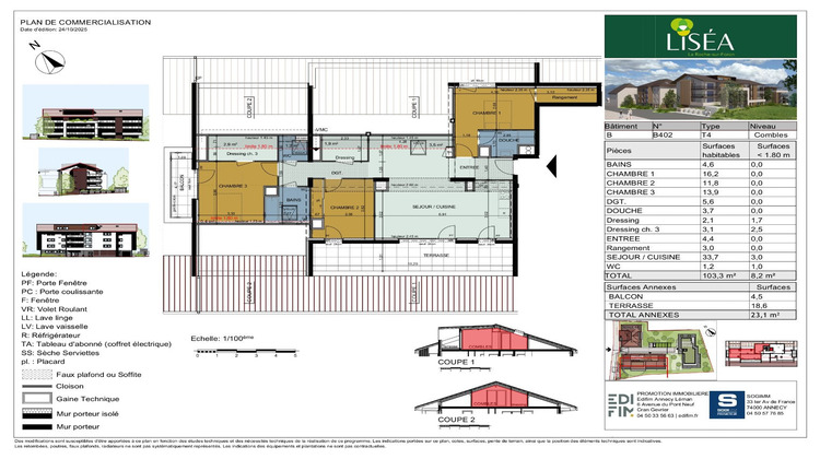 Ma-Cabane - Neuf Appartement LA ROCHE SUR FORON, 0 m²