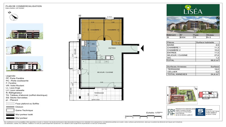 Ma-Cabane - Neuf Appartement LA ROCHE SUR FORON, 0 m²