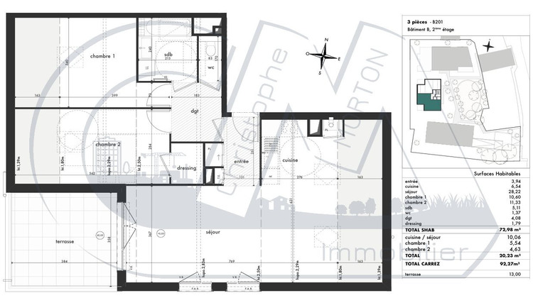 Ma-Cabane - Neuf Appartement LA TOUR-DE-SALVAGNY, 72 m²