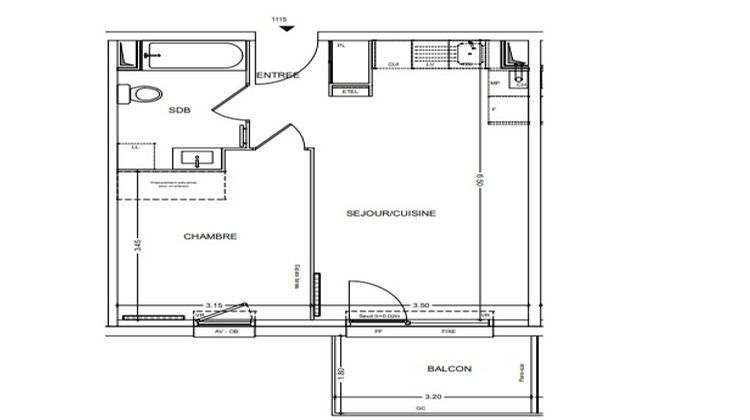 Ma-Cabane - Neuf Appartement LE CROTOY, 42 m²