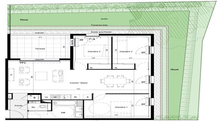 Ma-Cabane - Neuf Appartement Le Grau-du-Roi, 79 m²