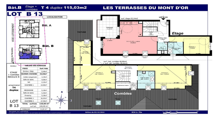 Ma-Cabane - Neuf Appartement LES HOPITAUX-VIEUX, 0 m²