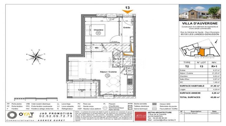 Ma-Cabane - Neuf Appartement Les Landes-Genusson, 41 m²