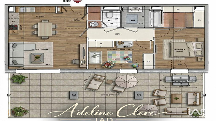 Ma-Cabane - Neuf Appartement Les Rousses, 66 m²