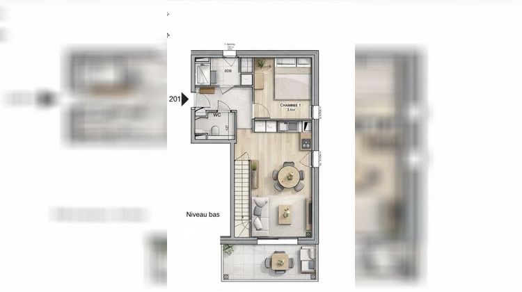 Ma-Cabane - Neuf Appartement Les Rousses, 68 m²