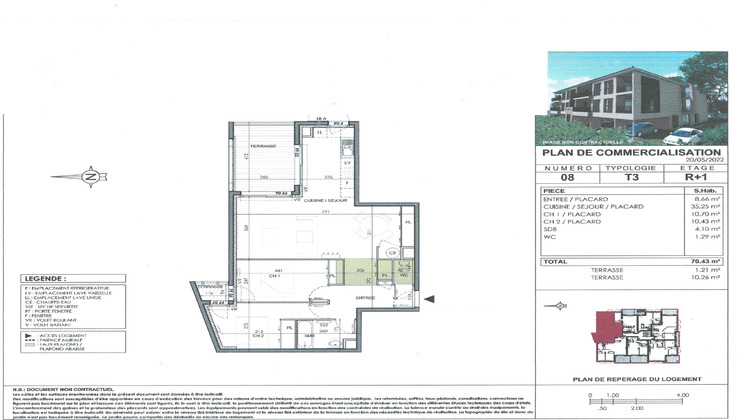 Ma-Cabane - Neuf Appartement Marguerittes, 70 m²