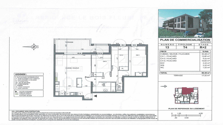 Ma-Cabane - Neuf Appartement Marguerittes, 80 m²