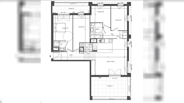 Ma-Cabane - Neuf Appartement Marseille, 98 m²