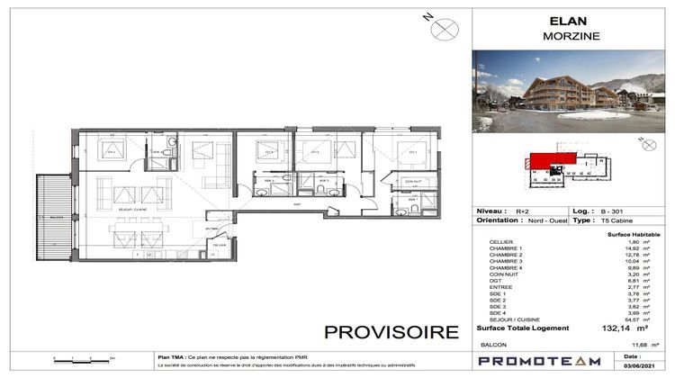 Ma-Cabane - Neuf Appartement Morzine, 130 m²