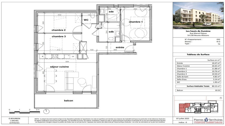 Ma-Cabane - Neuf Appartement Neuves-Maisons, 80 m²