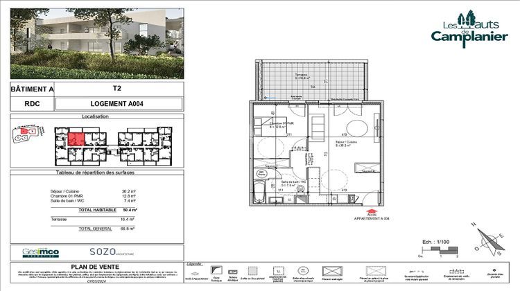 Ma-Cabane - Neuf Appartement NIMES, 50 m²