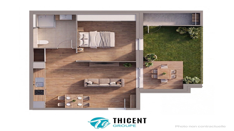 Ma-Cabane - Neuf Appartement Offendorf, 42 m²