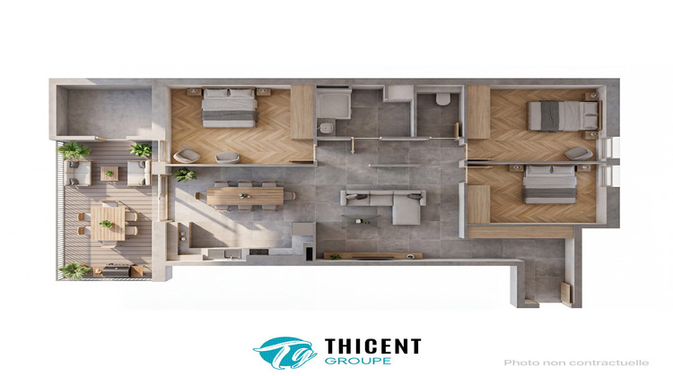 Ma-Cabane - Neuf Appartement Offendorf, 89 m²