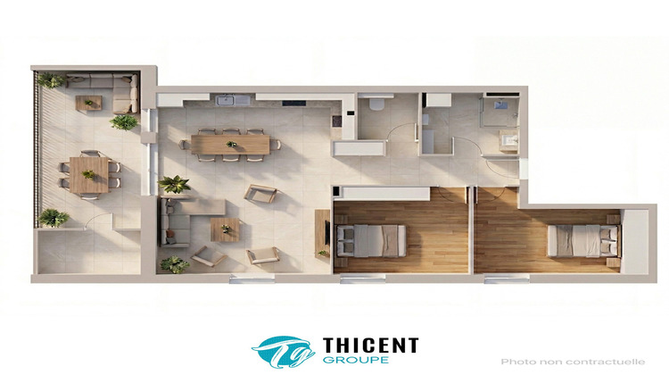 Ma-Cabane - Neuf Appartement Offendorf, 66 m²