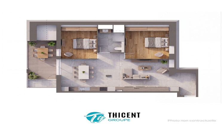 Ma-Cabane - Neuf Appartement Offendorf, 67 m²