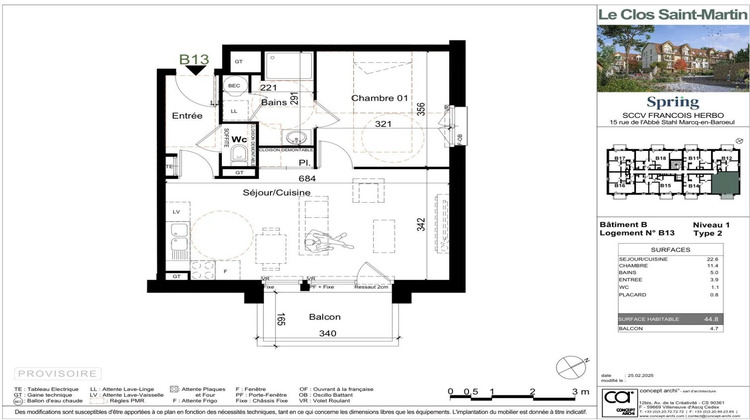 Ma-Cabane - Neuf Appartement ORCHIES, 1 m²