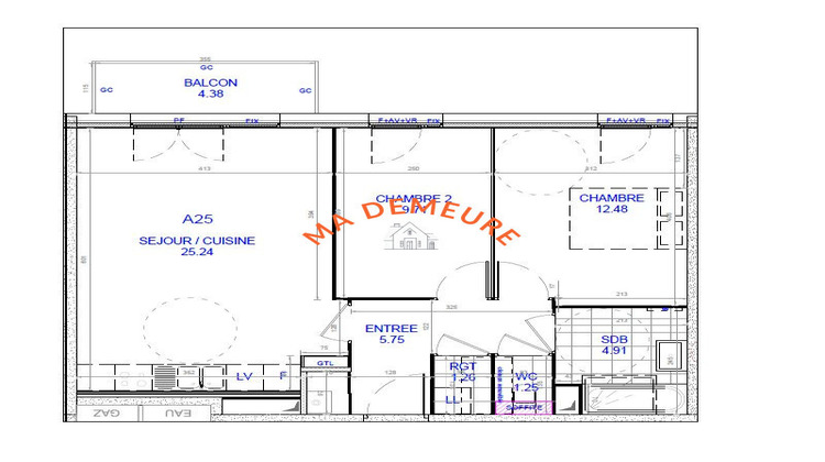 Ma-Cabane - Neuf Appartement Orchies, 60 m²