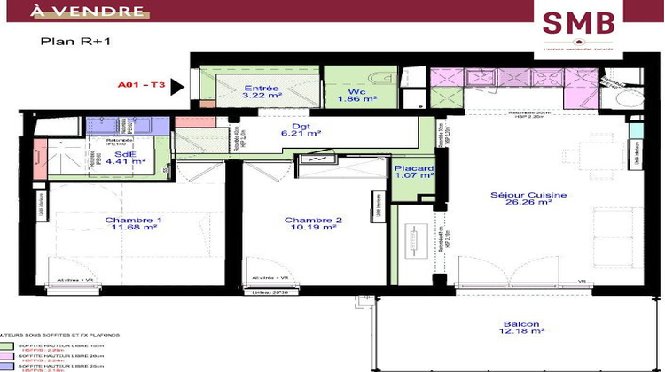 Ma-Cabane - Neuf Appartement PAU, 64 m²