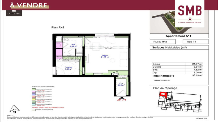 Ma-Cabane - Neuf Appartement PAU, 36 m²