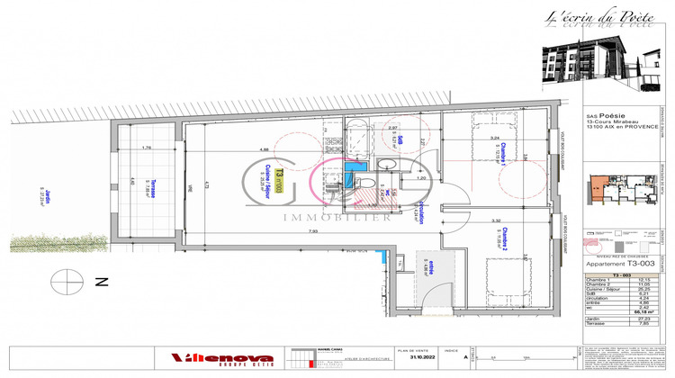 Ma-Cabane - Neuf Appartement Pertuis, 66 m²