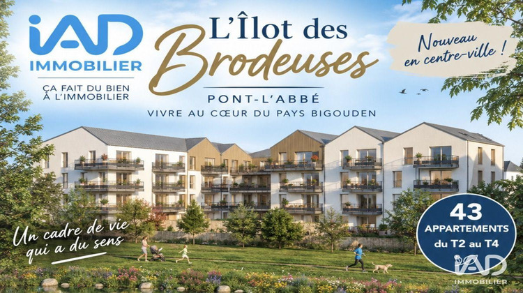 Ma-Cabane - Neuf Appartement Pont-l'Abbé, 61 m²