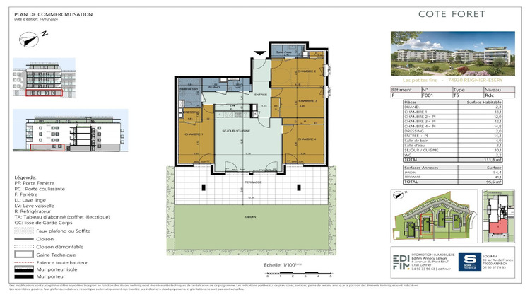 Ma-Cabane - Neuf Appartement REIGNIER, 111 m²