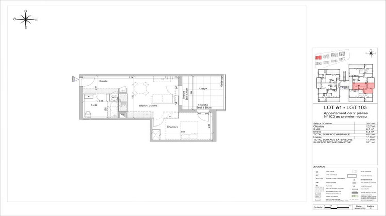 Ma-Cabane - Neuf Appartement Rodilhan, 40 m²
