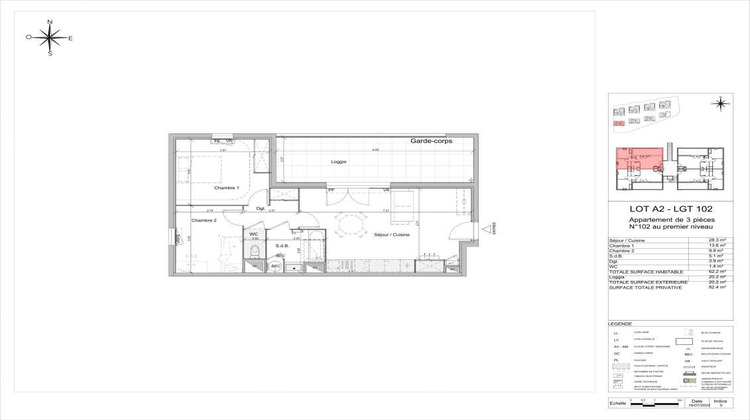 Ma-Cabane - Neuf Appartement Rodilhan, 40 m²